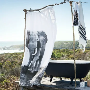 2017 New Creative lovely elephantprinted curtains polyester waterproof shower curtain contains 12 plastic hooks size 180 * 180cm
2017 New Creative lovely elephantprinted curtains polyester waterproof shower curtain contains 12 plastic hooks size 180 * 180cm