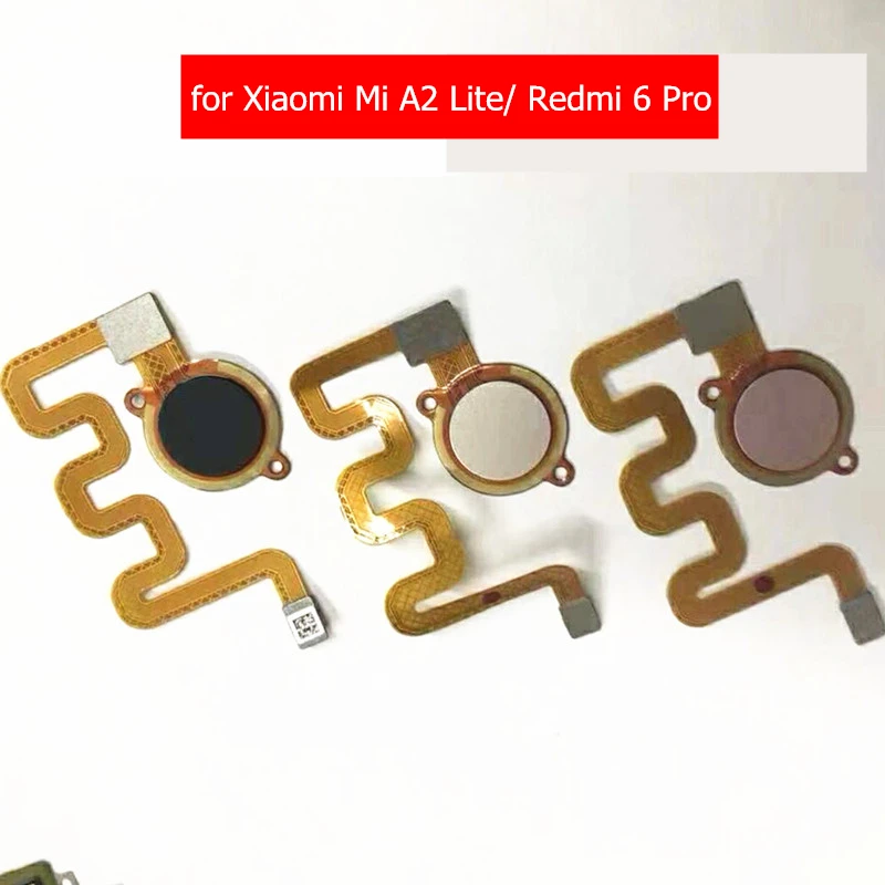 for Xiaomi Mi A2 Lite/ Redmi 6 Pro Fingerprint Scanner Flex Cable Touch Sensor ID Home Button Return Ribbon Flex Repair Parts
for Xiaomi Mi A2 Lite/ Redmi 6 Pro Fingerprint Scanner Flex Cable Touch Sensor ID Home Button Return Ribbon Flex Repair Parts