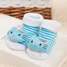 Cute Kitty Newborn Cotton Baby socks floor Boys Girls Baby Toddler Socks infant Anti-slip socks
Cute Kitty Newborn Cotton Baby socks floor Boys Girls Baby Toddler Socks infant Anti-slip socks