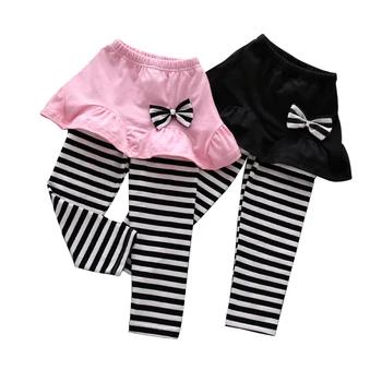 1-8 yrs toddler girls autumn winter children clothing cute ruffle cotton pants kids leggings black white striped girl skirt-pant
1-8 yrs toddler girls autumn winter children clothing cute ruffle cotton pants kids leggings black white striped girl skirt-pant