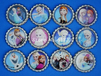 Free Shipping 200Pcs Chrome Sliver Bottle Caps with Printed Epoxy Queen Anna Elsa Flatten Bottle Caps For DIY Pendant Necklace
Free Shipping 200Pcs Chrome Sliver Bottle Caps with Printed Epoxy Queen Anna Elsa Flatten Bottle Caps For DIY Pendant Necklace