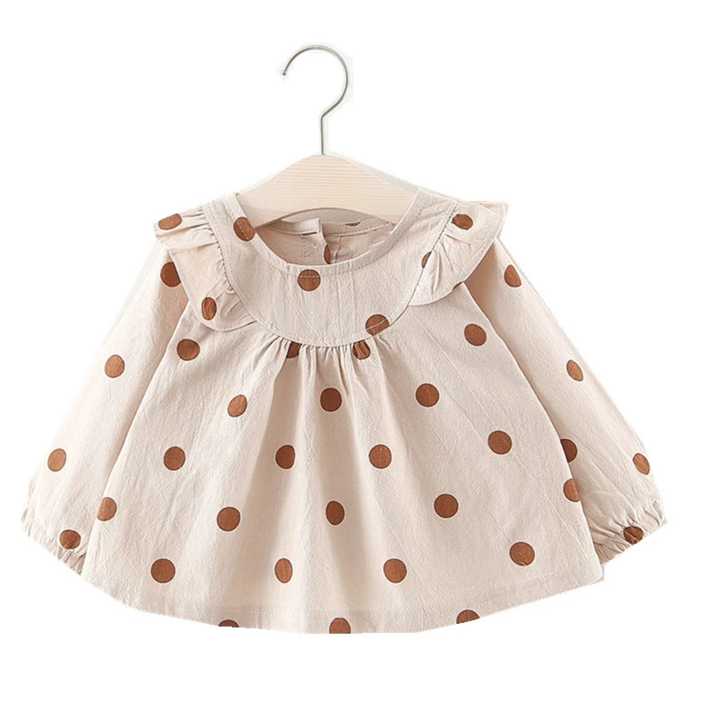 Children Baby Dresses girls Print Dot dress long sleeve Cotton O-neck spring pink Grey White princess baby summer dress
Children Baby Dresses girls Print Dot dress long sleeve Cotton O-neck spring pink Grey White princess baby summer dress