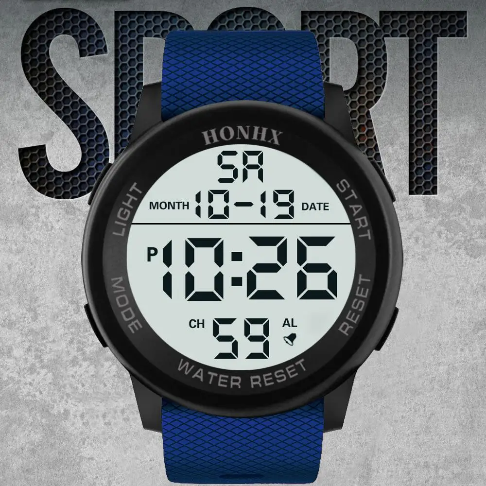 Luxury Sports Watch Men Analog Digital Military Sport Watches LED Waterproof Wristwatch Gift For Men 2019 Relogio Masculino F4
Luxury Sports Watch Men Analog Digital Military Sport Watches LED Waterproof Wristwatch Gift For Men 2019 Relogio Masculino F4