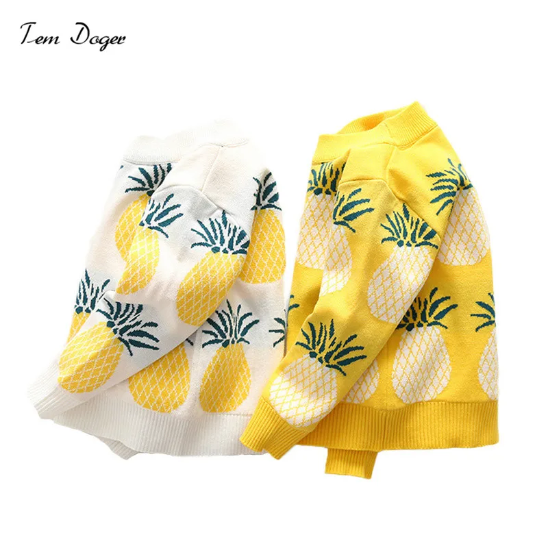 Tem Doger Children Baby Sweaters Pineapple Sweaters Winter Girls Sweaters Knit Toddler Pullover Casual Girl Clothing
Tem Doger Children Baby Sweaters Pineapple Sweaters Winter Girls Sweaters Knit Toddler Pullover Casual Girl Clothing