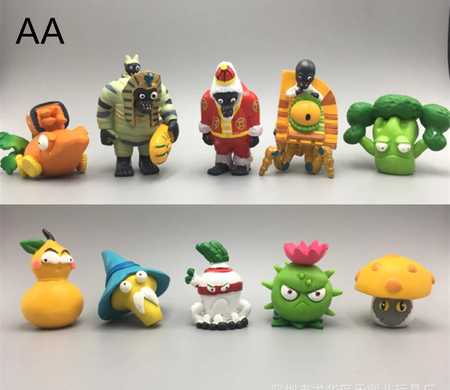 1set (set of 10pcs) 2017 new 3-8cm Plants vs Zombies PVC Collection toys Plants Zombies Figure Toys birthday party gift toys
1set (set of 10pcs) 2017 new 3-8cm Plants vs Zombies PVC Collection toys Plants Zombies Figure Toys birthday party gift toys