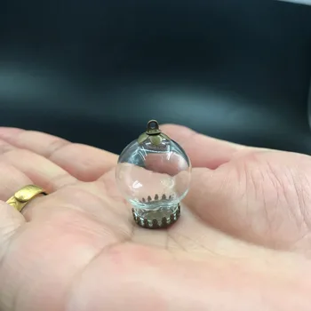 20x12mm clear glass globe bubble bronze tiny crown base beads cap glass vial pendant fashion necklace pendant glass dome 100pcs
20x12mm clear glass globe bubble bronze tiny crown base beads cap glass vial pendant fashion necklace pendant glass dome 100pcs