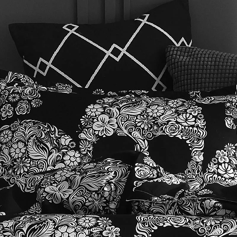 Outlet Bedding gold Skull Bedding Set 3D Printed Cover Black Bedclothes 2-3pcs Fashion Home Textiles For Boys dropshipping
Outlet Bedding gold Skull Bedding Set 3D Printed Cover Black Bedclothes 2-3pcs Fashion Home Textiles For Boys dropshipping
