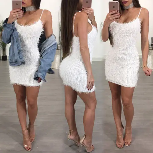 Fashion Women Girls Velvet Tassels Party Evening Short Mini Dress Sleeveless Bodycon Sexy Summer Sunsuit Pencil Dresses Vestidos
Fashion Women Girls Velvet Tassels Party Evening Short Mini Dress Sleeveless Bodycon Sexy Summer Sunsuit Pencil Dresses Vestidos