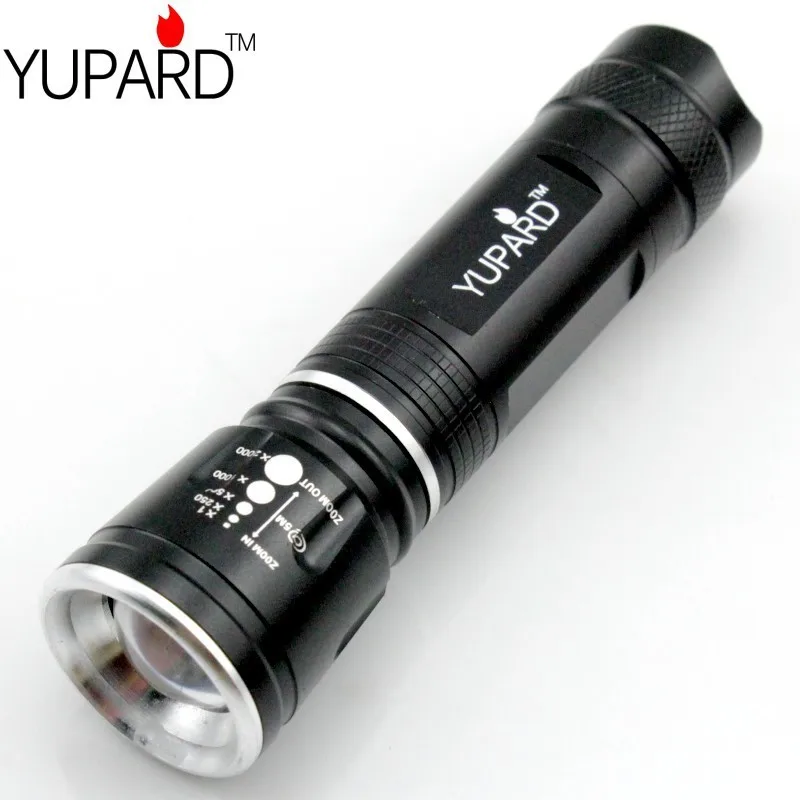 YUPARD 500LM CREE Q5 светодиодный светильник с регулируемым фокусным расстоянием и