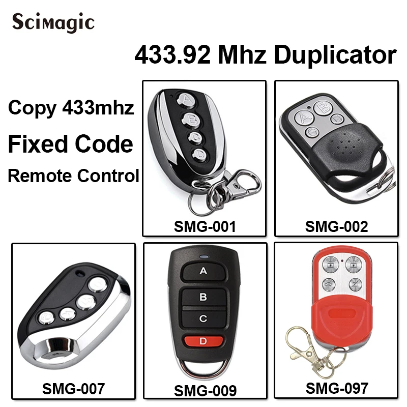 Duplicator Marantec Digital 382 433 384 433 remote control 433.92mhz Marantec fixed code garage controls to clone
Duplicator Marantec Digital 382 433 384 433 remote control 433.92mhz Marantec fixed code garage controls to clone
