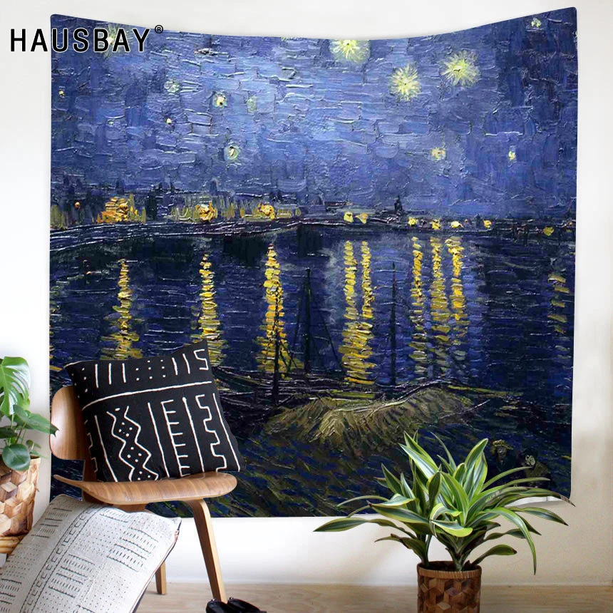 Impressionist Painting Decorative Tapestry Home Decorative Painting Wall Hanging Printed Sofa Cover Beach Towel TS001
Impressionist Painting Decorative Tapestry Home Decorative Painting Wall Hanging Printed Sofa Cover Beach Towel TS001