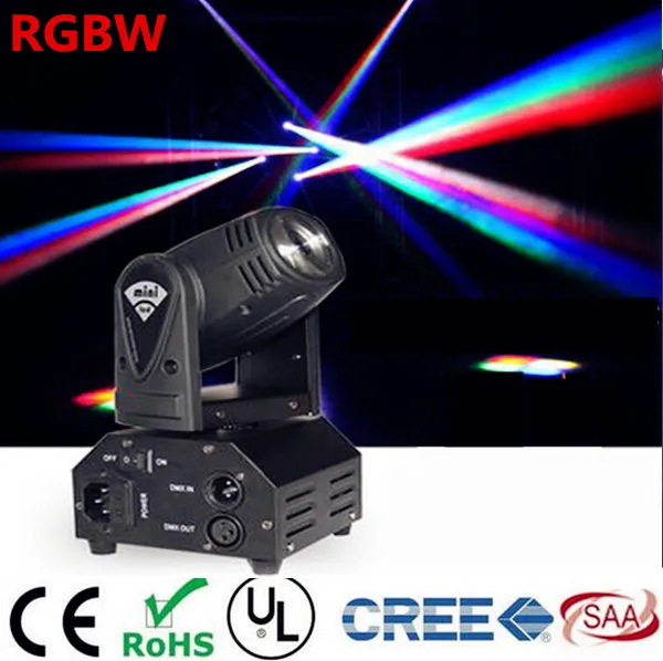 12W Mini moving head DMX512 light beam Lights LED spot Lighting DJ Show Disco Laser Light RGBW 4in1 led 4pcs/lot
12W Mini moving head DMX512 light beam Lights LED spot Lighting DJ Show Disco Laser Light RGBW 4in1 led 4pcs/lot