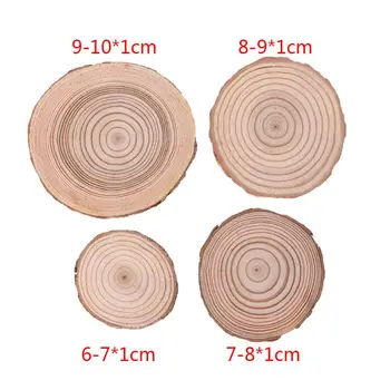 10 Pcs/Bag Natural Wood Slices Plate Round Wooden Chips Disc For DIY Craft Ornament Props Household Coasters
10 Pcs/Bag Natural Wood Slices Plate Round Wooden Chips Disc For DIY Craft Ornament Props Household Coasters