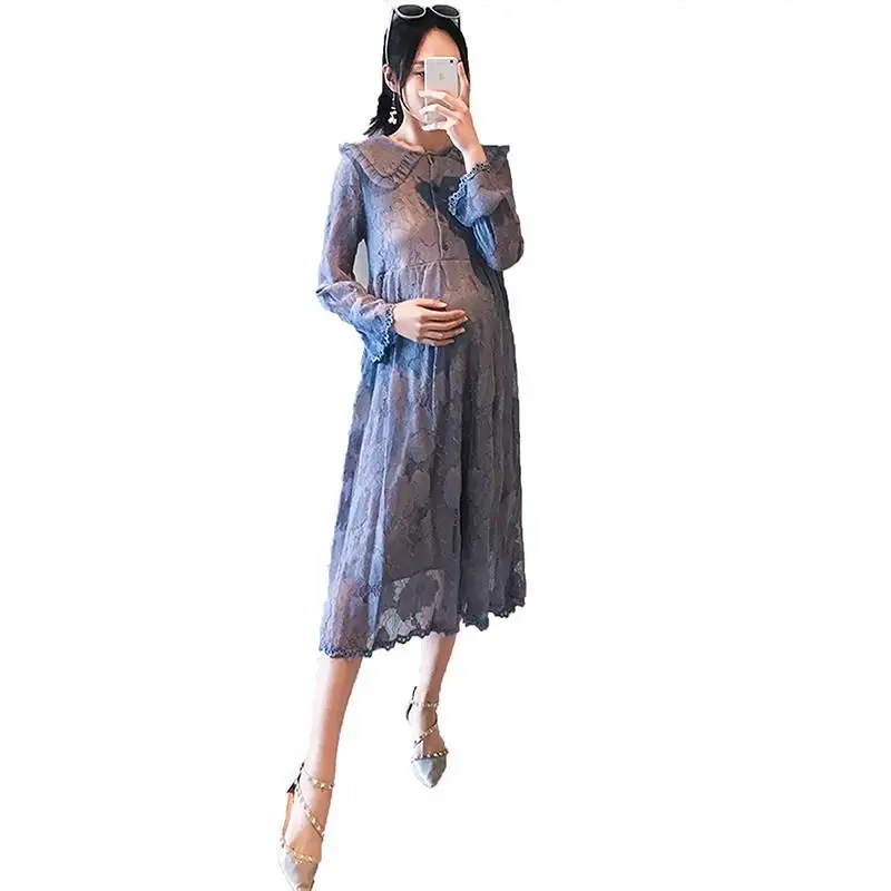 2019 Fashion Maternity Elegant Lace Causal Nursing Dress Pregnancy Clothes For Pregnant Women Flare Sleeve O-neck Vestido Q442
2019 Fashion Maternity Elegant Lace Causal Nursing Dress Pregnancy Clothes For Pregnant Women Flare Sleeve O-neck Vestido Q442
