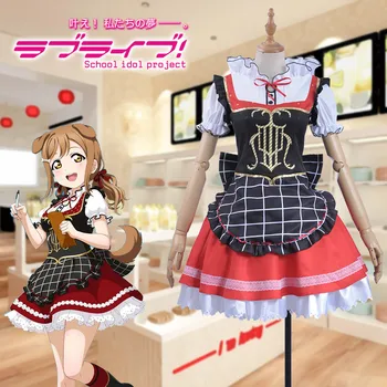 Game LoveLive!Sunshine!! Aqours Bremen Band Kunikida Hanamaru Cosplay Costume Women Short Sleeve Dress Apron Stockings Hairpin
Game LoveLive!Sunshine!! Aqours Bremen Band Kunikida Hanamaru Cosplay Costume Women Short Sleeve Dress Apron Stockings Hairpin