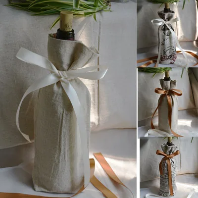 Cotton Linen Bottle Gift Packaging Bag 13x30cm Pack of 20 Champagne Wine Party Home DIY Decorations Drawstring Sack
Cotton Linen Bottle Gift Packaging Bag 13x30cm Pack of 20 Champagne Wine Party Home DIY Decorations Drawstring Sack