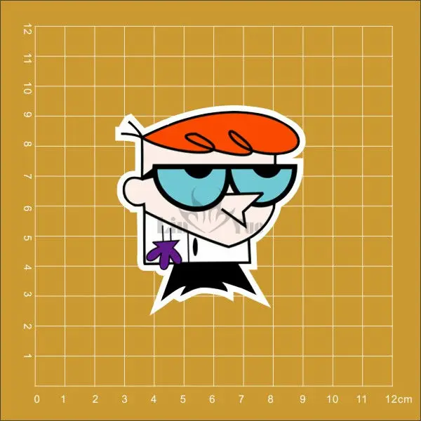 Western animation Dexter's Lab Dexter Notebook refrigerator skateboard trolley case backpack Tables book waterproof Car sticker
Western animation Dexter's Lab Dexter Notebook refrigerator skateboard trolley case backpack Tables book waterproof Car sticker