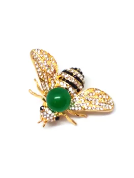 Koraba Fine Jewelry Titanium Steel Inlaid Green Amber Bees Noble Brooch Gifts Free Shipping
Koraba Fine Jewelry Titanium Steel Inlaid Green Amber Bees Noble Brooch Gifts Free Shipping