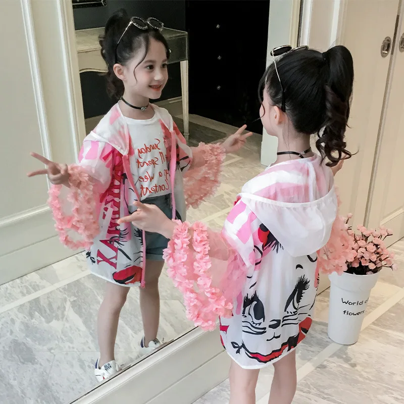 Children's clothing girls sun protection clothing summer thin section 2019 new summer girls ocean jacket tide
Children's clothing girls sun protection clothing summer thin section 2019 new summer girls ocean jacket tide