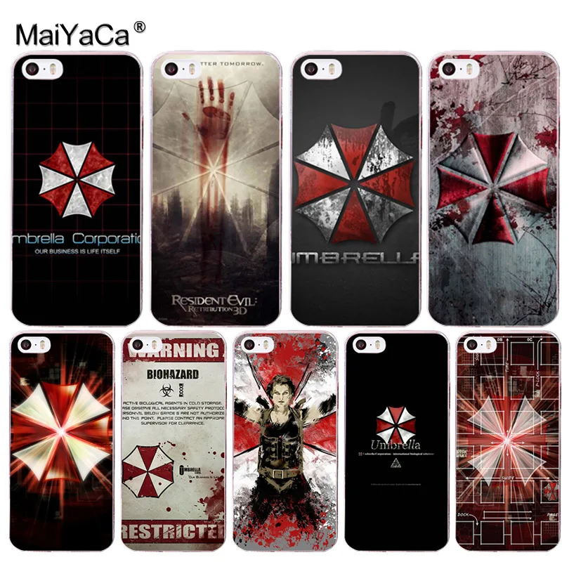 MaiYaCa Umbrella Corporation Resident Evil Zombies Game Movie phone case for Apple iPhone 8 7 6 6S Plus X 5 5S SE 5C 4 4S Cover
MaiYaCa Umbrella Corporation Resident Evil Zombies Game Movie phone case for Apple iPhone 8 7 6 6S Plus X 5 5S SE 5C 4 4S Cover