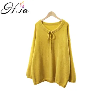 H.SA Women Sexy Sweaters 2018 Off Shoulder Slash Neck Pull Jumpers Casual Streetwear Pullover Fall Fashion Winter Yellow Sweater
H.SA Women Sexy Sweaters 2018 Off Shoulder Slash Neck Pull Jumpers Casual Streetwear Pullover Fall Fashion Winter Yellow Sweater