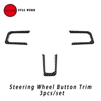 Epoxy Carbon Fiber Car Styling Steering Wheel Button Trim Decoration Cover Frame Sticker Cap for Mustang 15-17 Interior Accessor
Epoxy Carbon Fiber Car Styling Steering Wheel Button Trim Decoration Cover Frame Sticker Cap for Mustang 15-17 Interior Accessor