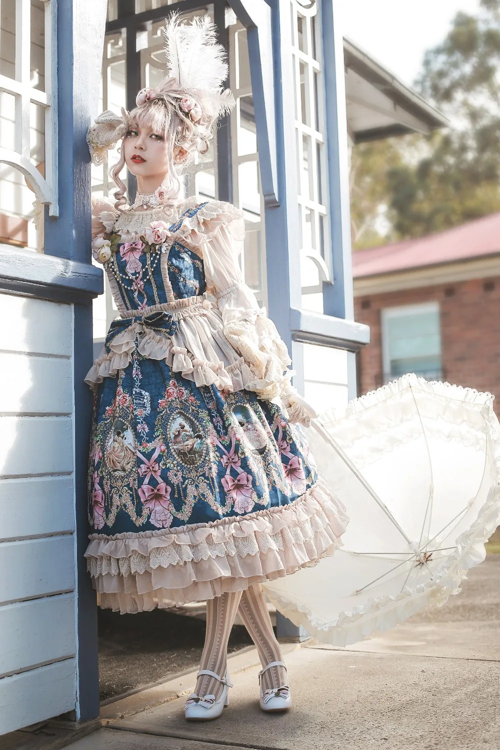 Lolita Dress Fairytale Town Dance Party Dress summer JSK lolita dress female cosplay lolita
Lolita Dress Fairytale Town Dance Party Dress summer JSK lolita dress female cosplay lolita