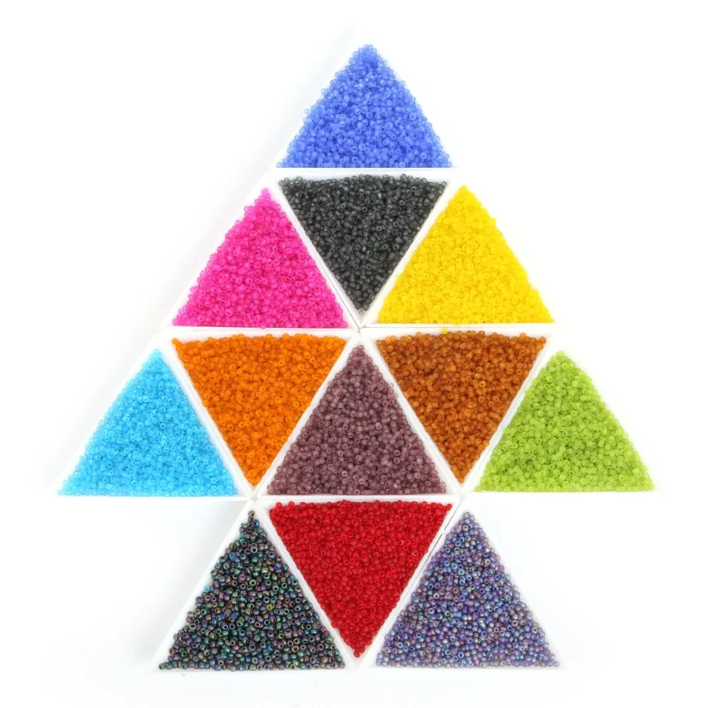 2000pcs 2mm Czech Frosted Glass Seed Beads For DIY Bracelet Necklace Jewelry Making Accessories
2000pcs 2mm Czech Frosted Glass Seed Beads For DIY Bracelet Necklace Jewelry Making Accessories