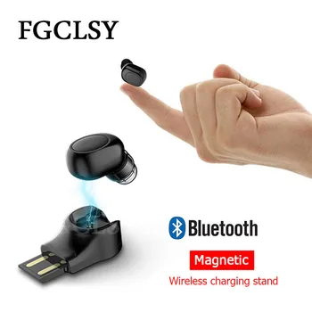 FGCLSY Wireless Headset Mini Bluetooth Earphone USB Magnetic Charging For iPhone X 8 7 Samsung stereo Business Earbud Headphone
FGCLSY Wireless Headset Mini Bluetooth Earphone USB Magnetic Charging For iPhone X 8 7 Samsung stereo Business Earbud Headphone