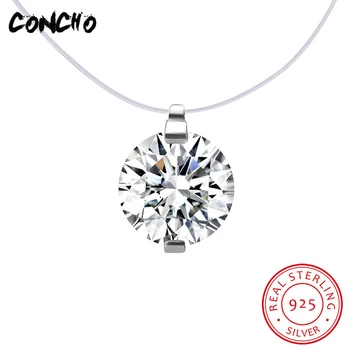 Concho Jewelry 925 Sterling Round Zircon Necklace For Women Wedding Design Fashion Gift 2018 Concho Jewelry
Concho Jewelry 925 Sterling Round Zircon Necklace For Women Wedding Design Fashion Gift 2018 Concho Jewelry