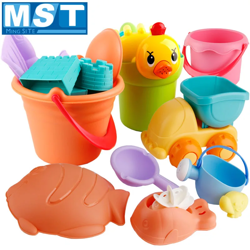 19PCS Summer Beach Sand Toys Soft Rubber Beach Game Bucket Playset With Gift Mesh Bag For Kids Outdoor Fun watertafel Sand Molds
19PCS Summer Beach Sand Toys Soft Rubber Beach Game Bucket Playset With Gift Mesh Bag For Kids Outdoor Fun watertafel Sand Molds