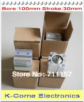 100mm Bore 30mm Stroke Pneumatic Compact Air Cylinder SDA 100*30 100-30
100mm Bore 30mm Stroke Pneumatic Compact Air Cylinder SDA 100*30 100-30