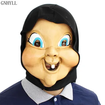 GNHYLL 2018 Scary Latex Full Head Movie Happy Death Day Masks Party Festival Carnival Joke Mask Props Halloween Cosplay Costume
GNHYLL 2018 Scary Latex Full Head Movie Happy Death Day Masks Party Festival Carnival Joke Mask Props Halloween Cosplay Costume