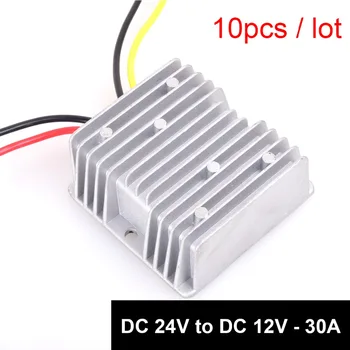 10pcs DC24v to DC12v Step Down 30A 360W Truck Power Supply Adapter Converter Waterproof Regulator for Truck Vehicle Solar System
10pcs DC24v to DC12v Step Down 30A 360W Truck Power Supply Adapter Converter Waterproof Regulator for Truck Vehicle Solar System