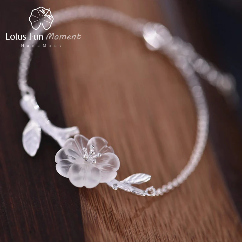 Lotus Fun Moment реального 925 пробы серебро Природный кристалл ручной работы Модные украшения творческий цветок в дождь браслет Для женщин
Lotus Fun Moment реального 925 пробы серебро Природный кристалл ручной работы Модные украшения творческий цветок в дождь браслет Для женщин