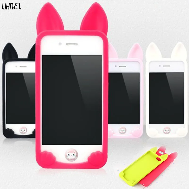 LIHNEL 4S 5S 5C 3D koko Cat Cute Cartoon Fashion Ear Cat Rabbit Bunny Ear Case For IPhone X 4S 5C 5S 6 6S Plus 7 7Plus Covers
LIHNEL 4S 5S 5C 3D koko Cat Cute Cartoon Fashion Ear Cat Rabbit Bunny Ear Case For IPhone X 4S 5C 5S 6 6S Plus 7 7Plus Covers