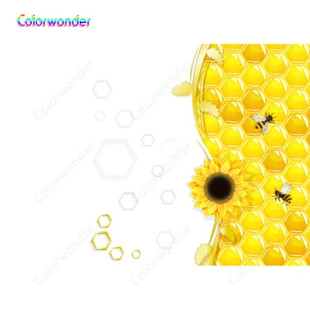 Flowers Backdrops for Photography Yellow Honeycomb with Bee and Sunflower 7x5ft White Backgrounds for Baby Shower Photo Booth
Flowers Backdrops for Photography Yellow Honeycomb with Bee and Sunflower 7x5ft White Backgrounds for Baby Shower Photo Booth