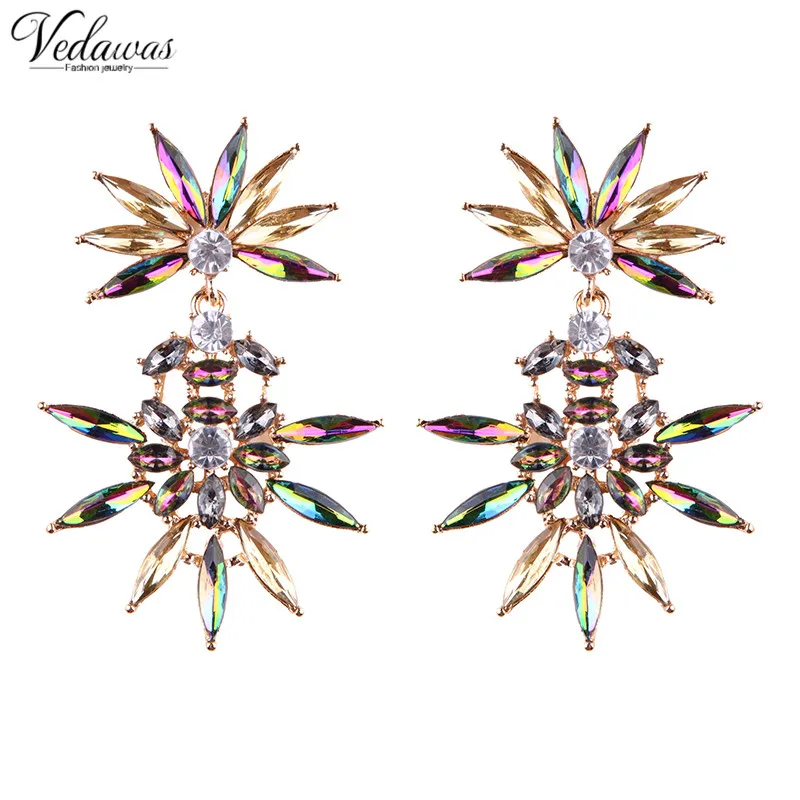Vedawas 6 Colors Fashion Women Statement Stud Earrings for Women Luxury Rhinestone Flower Earring Jewelry wholesale 1729
Vedawas 6 Colors Fashion Women Statement Stud Earrings for Women Luxury Rhinestone Flower Earring Jewelry wholesale 1729