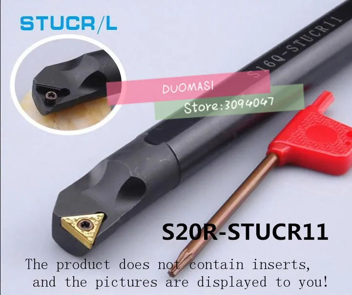 S20R-STUCR11 сверлильные стержни, внутренние токарные инструменты с ЧПУ, токарные сверлильные стержни для TCMT110204/08
S20R-STUCR11 сверлильные стержни, внутренние токарные инструменты с ЧПУ, токарные сверлильные стержни для TCMT110204/08