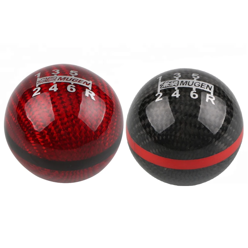 Car Carbon Fiber Shifting Head Universal MUGEN Gear Shift Knob 6 Speed and 5 Speed Manual Automatic Shift Knob
Car Carbon Fiber Shifting Head Universal MUGEN Gear Shift Knob 6 Speed and 5 Speed Manual Automatic Shift Knob