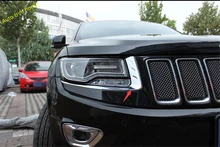 Lapetus Bright Chrome Front Head Lights Lamps Eyelid Eyebrow Cover Trim For Jeep Grand Cherokee 2014 2015 2016 Auto Accessories
Lapetus Bright Chrome Front Head Lights Lamps Eyelid Eyebrow Cover Trim For Jeep Grand Cherokee 2014 2015 2016 Auto Accessories