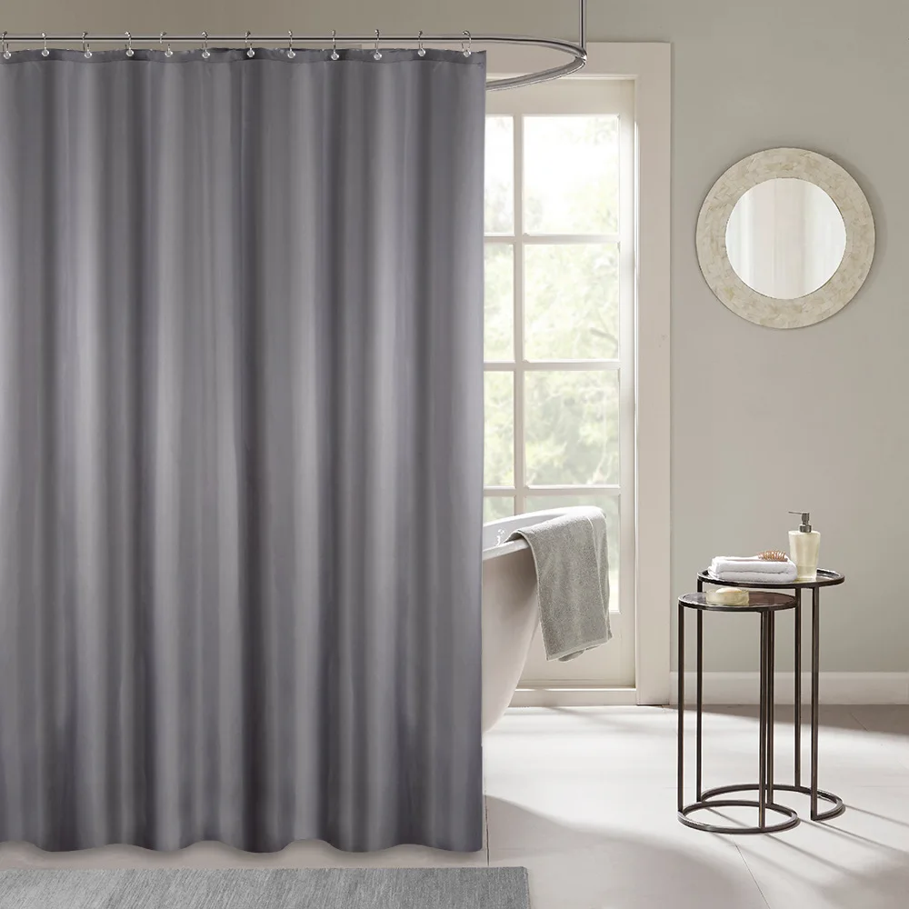 Oversozed Shower Curtain with 12 Plastic Hooks 180x180cm Polyester Waterproof Shower Curtain Solid Series Shower Curtain Fabric
Oversozed Shower Curtain with 12 Plastic Hooks 180x180cm Polyester Waterproof Shower Curtain Solid Series Shower Curtain Fabric