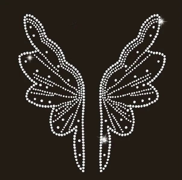 2pc/lot Butterfly patch hot fix rhinestone transfers iron on crystal transfers design iron on transfer for sweater
2pc/lot Butterfly patch hot fix rhinestone transfers iron on crystal transfers design iron on transfer for sweater