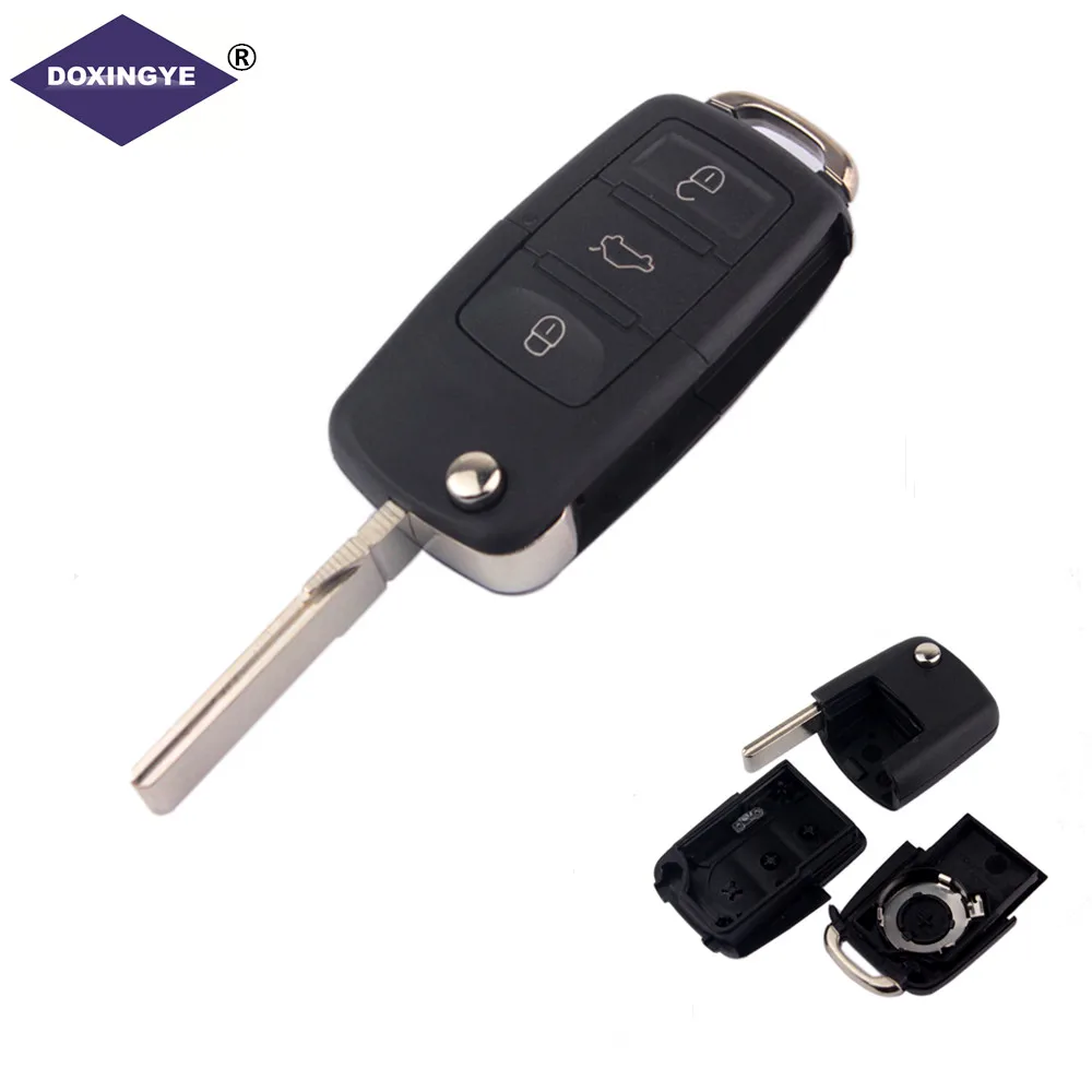 DOXINGYE 3 Button Car Key Shell Fold Remote Key case For Volkswagen Jetta Golf Passat Beetle Polo Bora Replacement car key cover
DOXINGYE 3 Button Car Key Shell Fold Remote Key case For Volkswagen Jetta Golf Passat Beetle Polo Bora Replacement car key cover