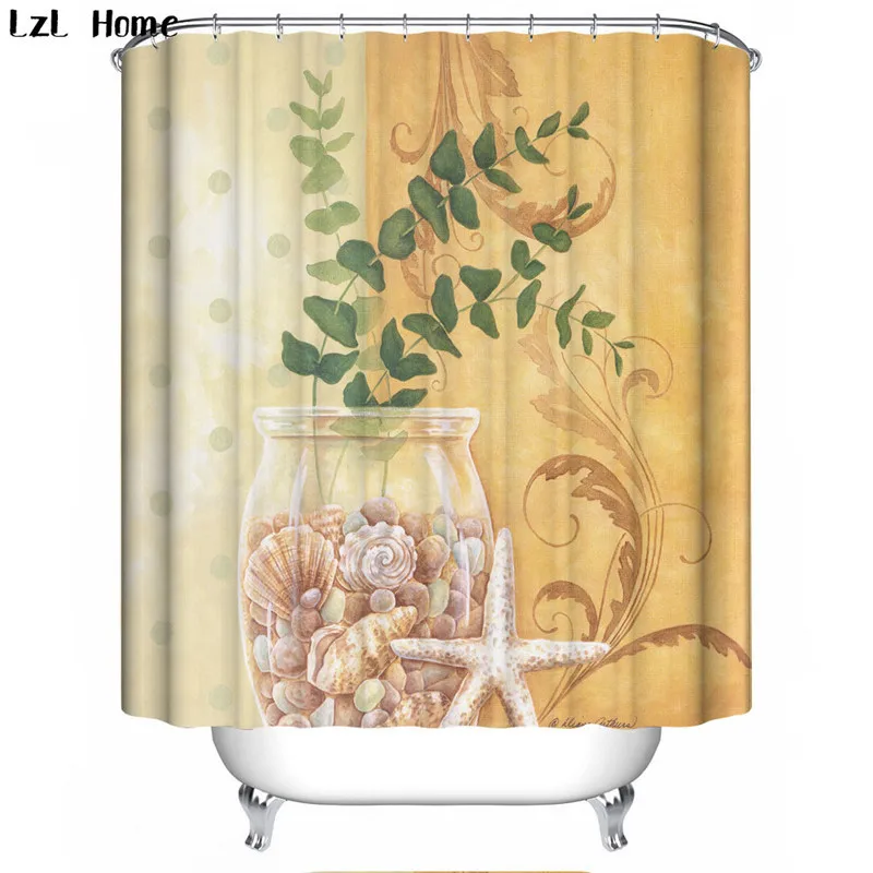 LzL Home hot beautiful marine starfish shower curtain modern fashion sea style curtains for the bathroom luxury bath decoration
LzL Home hot beautiful marine starfish shower curtain modern fashion sea style curtains for the bathroom luxury bath decoration