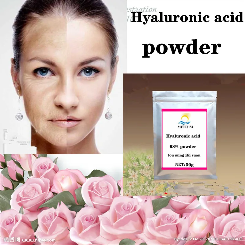 High quality no added pure hyaluronic acid powder / 99% food grade cosmetic raw material whitening anti-wrinkle hydrating
High quality no added pure hyaluronic acid powder / 99% food grade cosmetic raw material whitening anti-wrinkle hydrating
