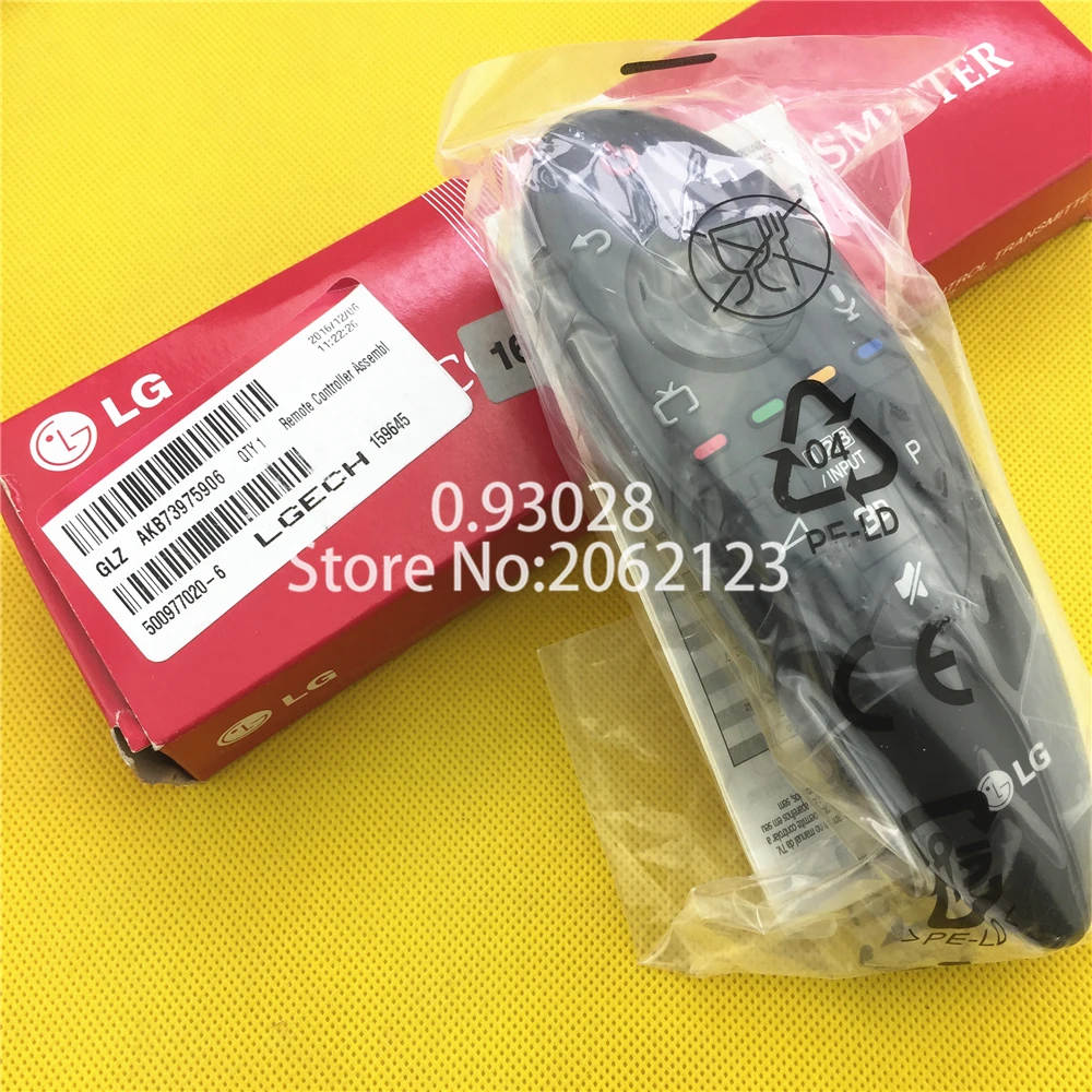 100% new AN-MR500G Magic Remote Control FIT for LG smart TV UB UC EC Series English version
100% new AN-MR500G Magic Remote Control FIT for LG smart TV UB UC EC Series English version