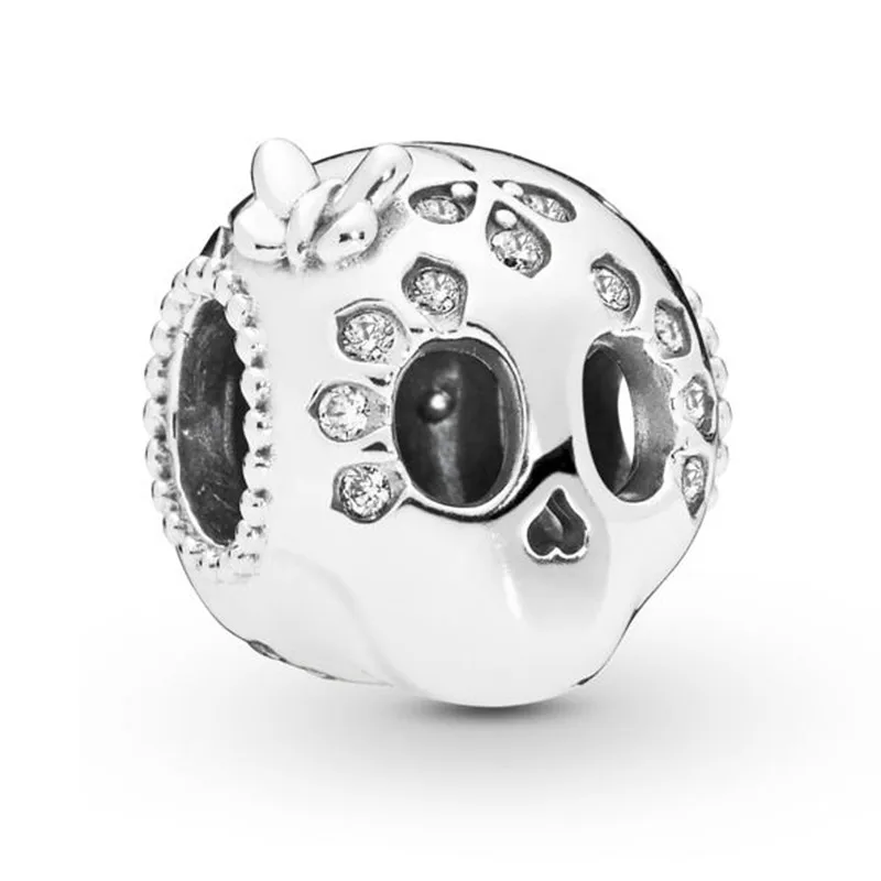 2019 Spring New 925 Sterling Silver Bead Sparkling Skull Charm Fit Original Pandora Bracelet for Women DIY Jewelry Birthday Gift
2019 Spring New 925 Sterling Silver Bead Sparkling Skull Charm Fit Original Pandora Bracelet for Women DIY Jewelry Birthday Gift