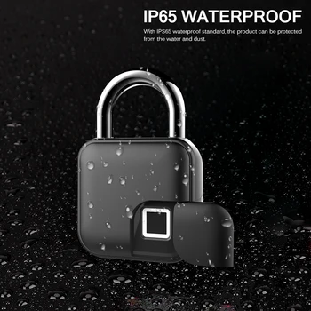 Multifunctional Smart Keyless Fingerprint Lock Waterproof Anti-Theft Security Padlock for Bicycle Bike Door Luggage Garage Door
Multifunctional Smart Keyless Fingerprint Lock Waterproof Anti-Theft Security Padlock for Bicycle Bike Door Luggage Garage Door