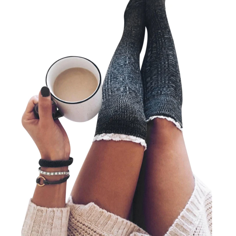 Cotton Stockings Women Sexy Stay Up Thigh High Stockings Winter Leg Warm Crochet Knitted Long Knee High Socks Kousen
Cotton Stockings Women Sexy Stay Up Thigh High Stockings Winter Leg Warm Crochet Knitted Long Knee High Socks Kousen